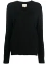 Loulou Studio Classic Col V In Black