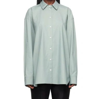 Loulou Studio Classic Shirt In Blue