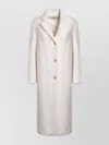 Loulou Studio Danielle Alpaca-blend Single-breasted Coat In Gray