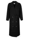 Loulou Studio Coat In Black