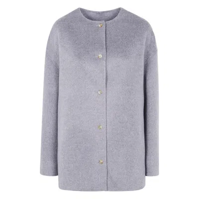 Loulou Studio Coat In Gray