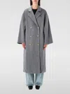 Loulou Studio Loulou Borneo Oversized Wool And Cashmere Coat In Gray