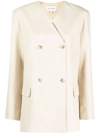 Loulou Studio Blazer In Brown