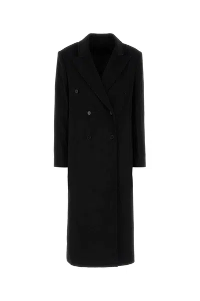 Loulou Studio Coats In Black