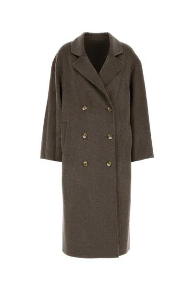 Loulou Studio Coats In Gray