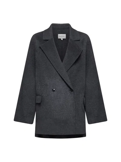 Loulou Studio Gray Gary Coat In Grey