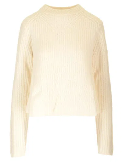 Loulou Studio Cosmo Crewneck Sweater In Gray