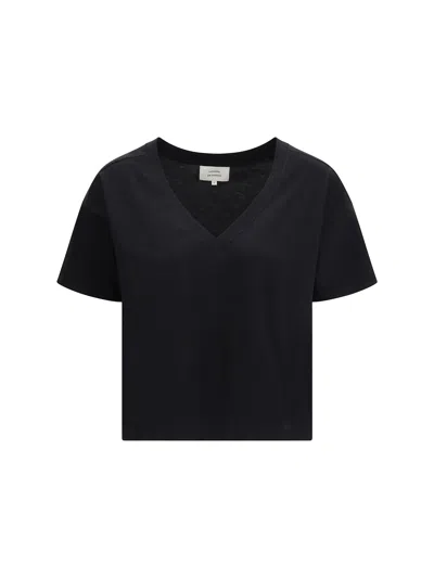 Loulou Studio Cotton T-shirt In Black