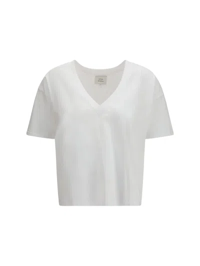 Loulou Studio Cotton T-shirt In White