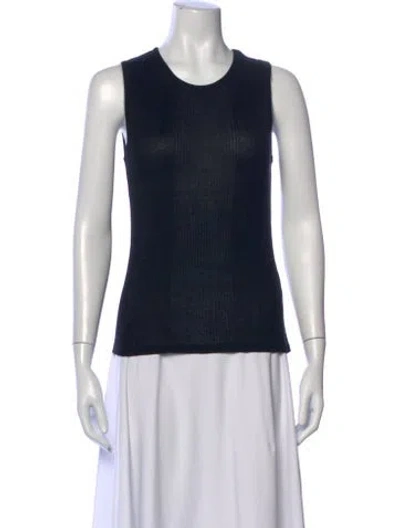 Pre-owned Loulou Studio Crew Neck Sleeveless Top In Multi