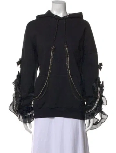 Pre-owned Loulou Studio Crew Neck Sweater In Black
