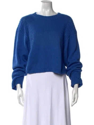 Pre-owned Loulou Studio Crew Neck Sweater In Blue
