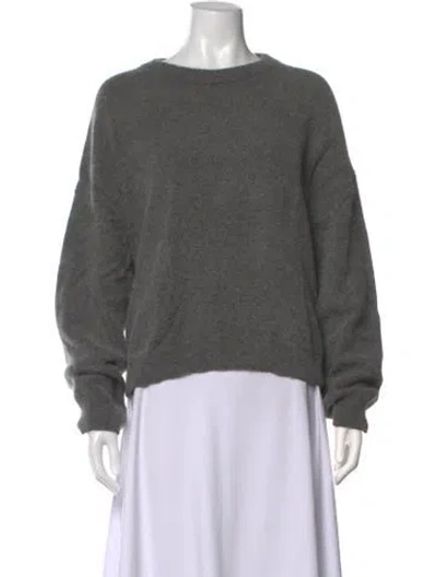 Pre-owned Loulou Studio Crew Neck Sweater In Grey