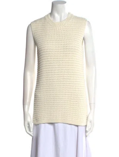 Pre-owned Loulou Studio Crew Neck Sweater In Neutral