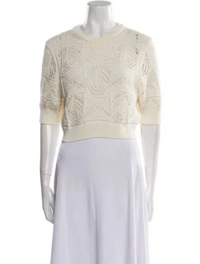 Pre-owned Loulou Studio Crew Neck Sweater In Neutral