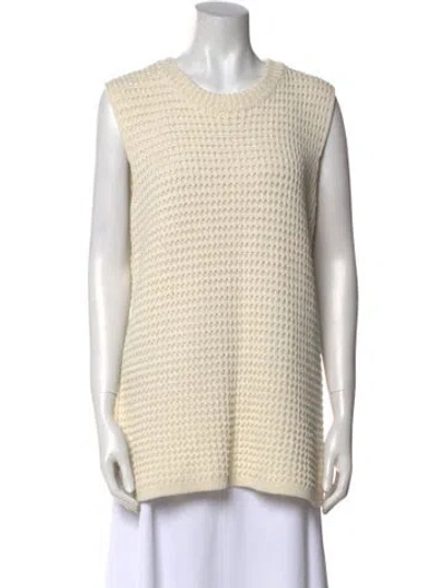 Pre-owned Loulou Studio Crew Neck Sweater In Neutral
