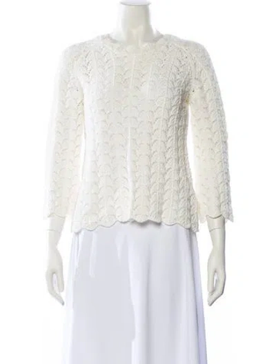Pre-owned Loulou Studio Crew Neck Sweater In Neutral