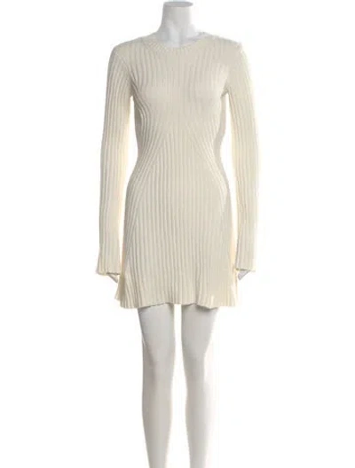 Pre-owned Loulou Studio Crew Neck Sweater In Neutral