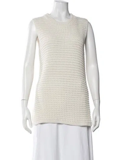 Pre-owned Loulou Studio Crew Neck Sweater In Neutral