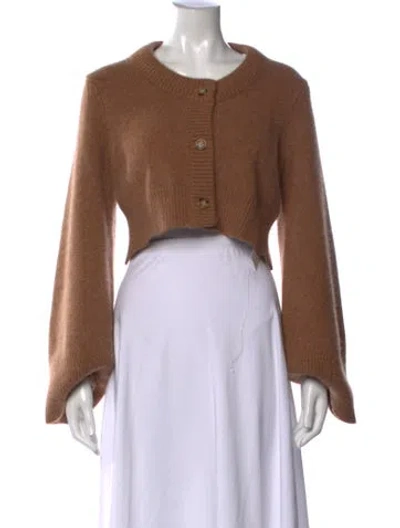 Pre-owned Loulou Studio Crew Neck Sweater In Neutrals