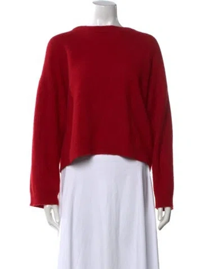 Pre-owned Loulou Studio Crew Neck Sweater In Red