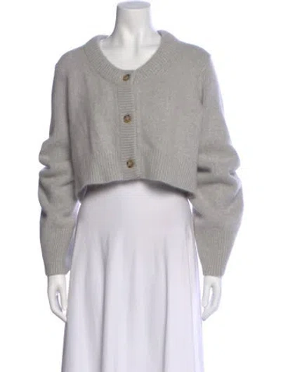 Pre-owned Loulou Studio Crew Neck Sweater W/ Tags In Gray