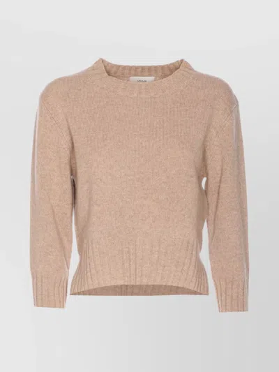 Loulou Studio Crewneck Knitwear Long Sleeves In Neutral