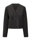 Loulou Studio Cropped Blazer