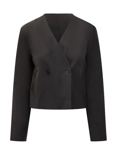 LOULOU STUDIO LOULOU STUDIO CROPPED BLAZER