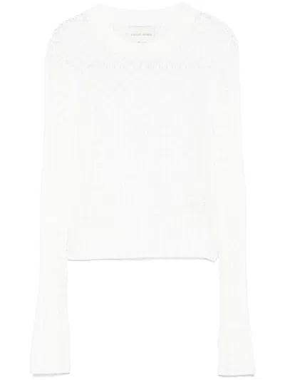 LOULOU STUDIO LOULOU STUDIO CROPPED SWEATER