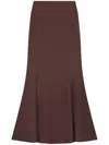Loulou Studio Dalupiri Maxi Skirt In Brown