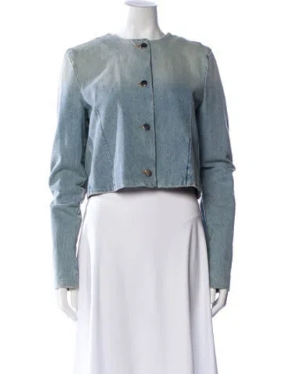 Pre-owned Loulou Studio Denim Jacket In Blue
