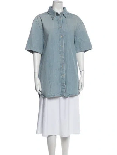 Pre-owned Loulou Studio Denim Jacket In Blue