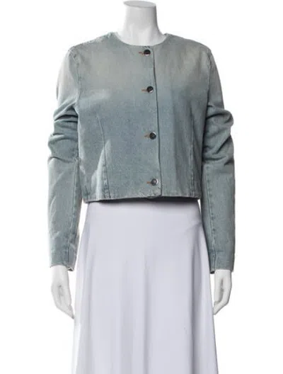 Pre-owned Loulou Studio Denim Jacket In Blue
