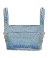 Loulou Studio Blue Anet Denim Tank Top