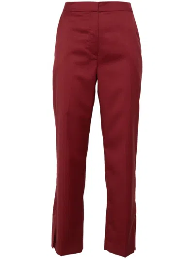 Loulou Studio Woman Pants Burgundy Size M Virgin Wool In Red