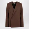 Loulou Studio Donau Double Breast Wool Blazer