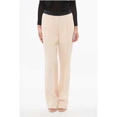 Loulou Studio Double Pleated Takaroa Pants With Elastic Women's Waistband