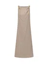 Loulou Studio Dress Lou Lou Studio Woman Color Ivory In Beige