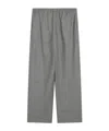 Loulou Studio Gray Wide Pants With Drawstring In Grey