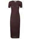 Loulou Studio Dress Lou Lou Studio Woman Color Brown In Brown