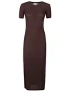 Loulou Studio Dress Lou Lou Studio Woman Color Brown In Brown