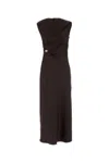 Loulou Studio Dress In Brown