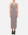 Loulou Studio Dress In Concrete Grey
