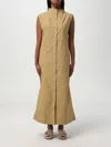 Loulou Studio Dress Lou Lou Studio Woman Color Brown In Beige