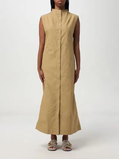Loulou Studio Dress Lou Lou Studio Woman Color Brown In Beige
