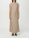 Loulou Studio Dress Lou Lou Studio Woman Color Ivory In Beige