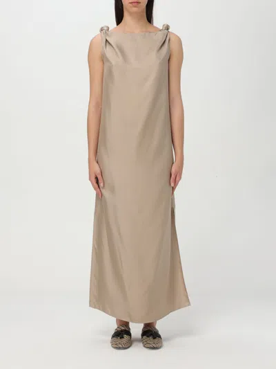 Loulou Studio Dress Lou Lou Studio Woman Color Ivory In Beige