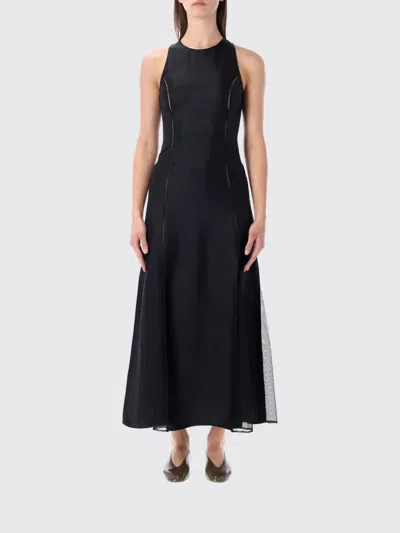 Loulou Studio Dress Woman Lou Lou Studio In Black