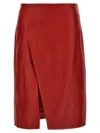 Loulou Studio Slit Skirt-36 Nd Loulou Female In Red